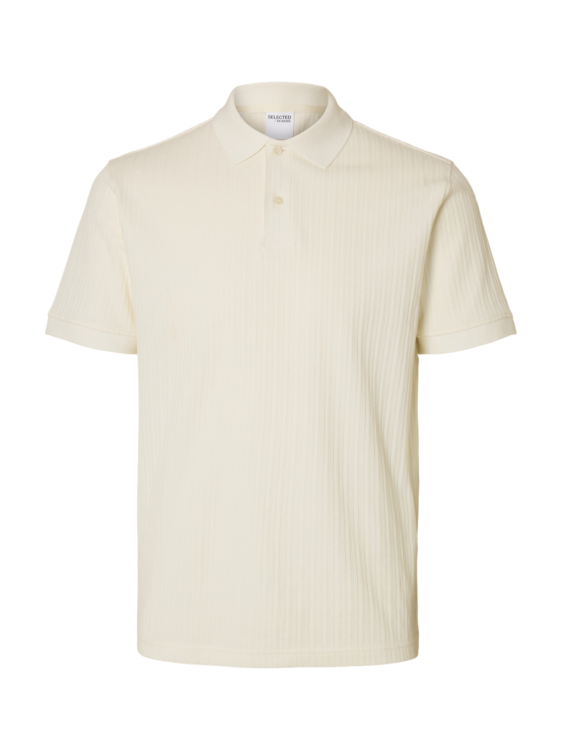 Beige Organic Cotton Polo