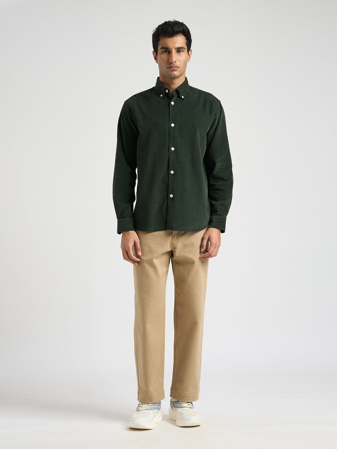 Green Danni Button Down Shirt