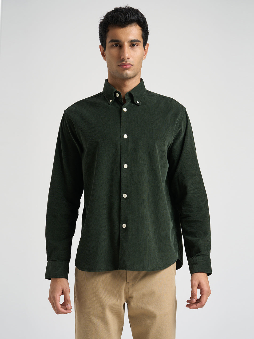 Green Danni Button Down Shirt
