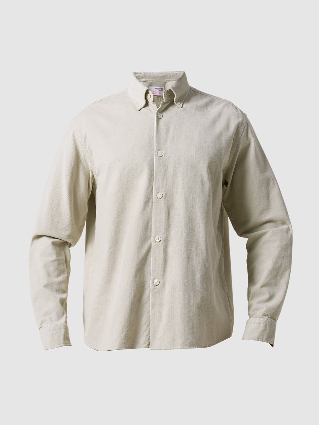 Button Down Collar Corduroy Shirt