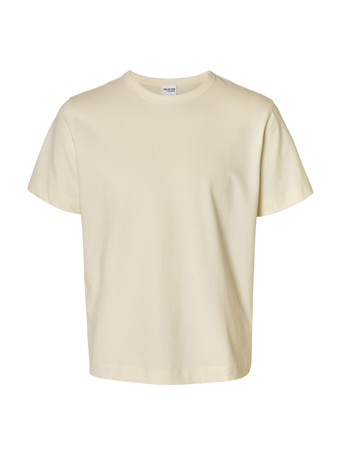 Beige Organic Cotton T-shirt