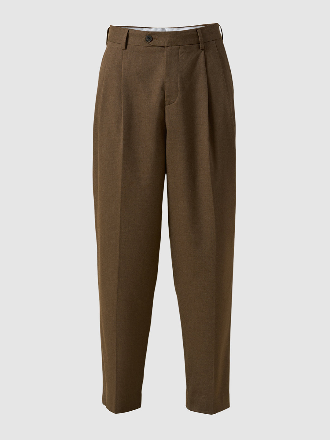 Relaxed Fit Pleated Tailored Trousers