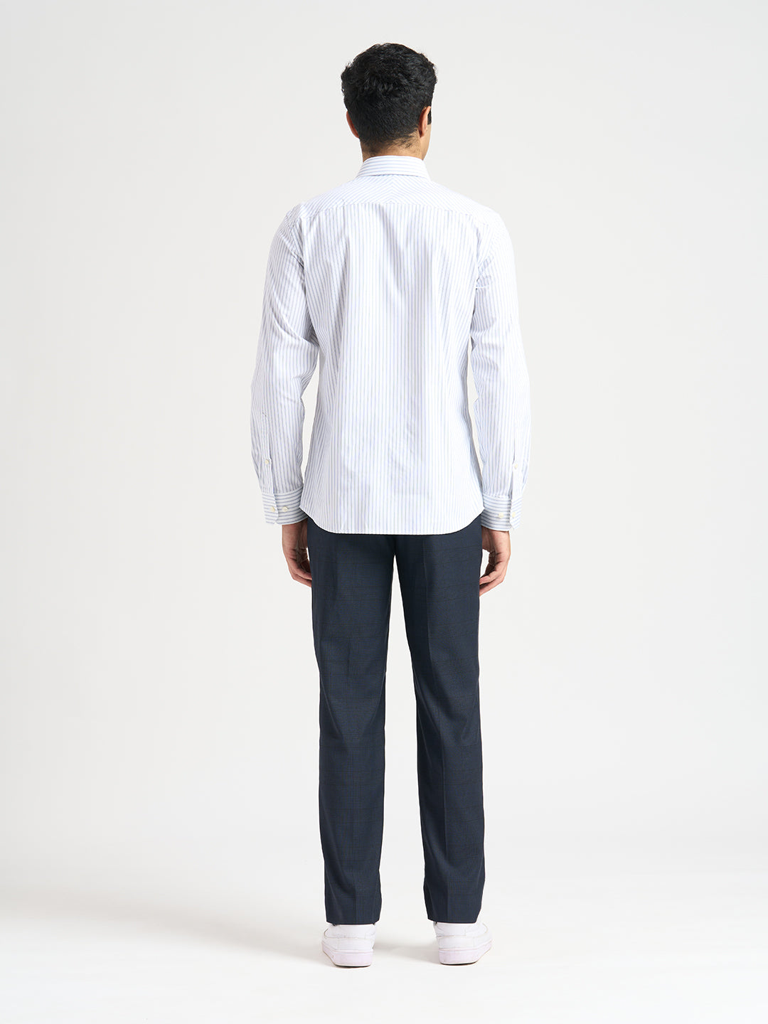 Striped Stretch Slim Fit Shirt