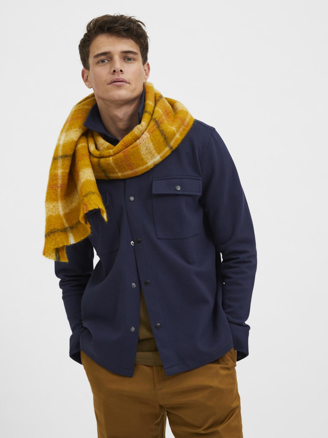 Classic Navy Blue Overshirt