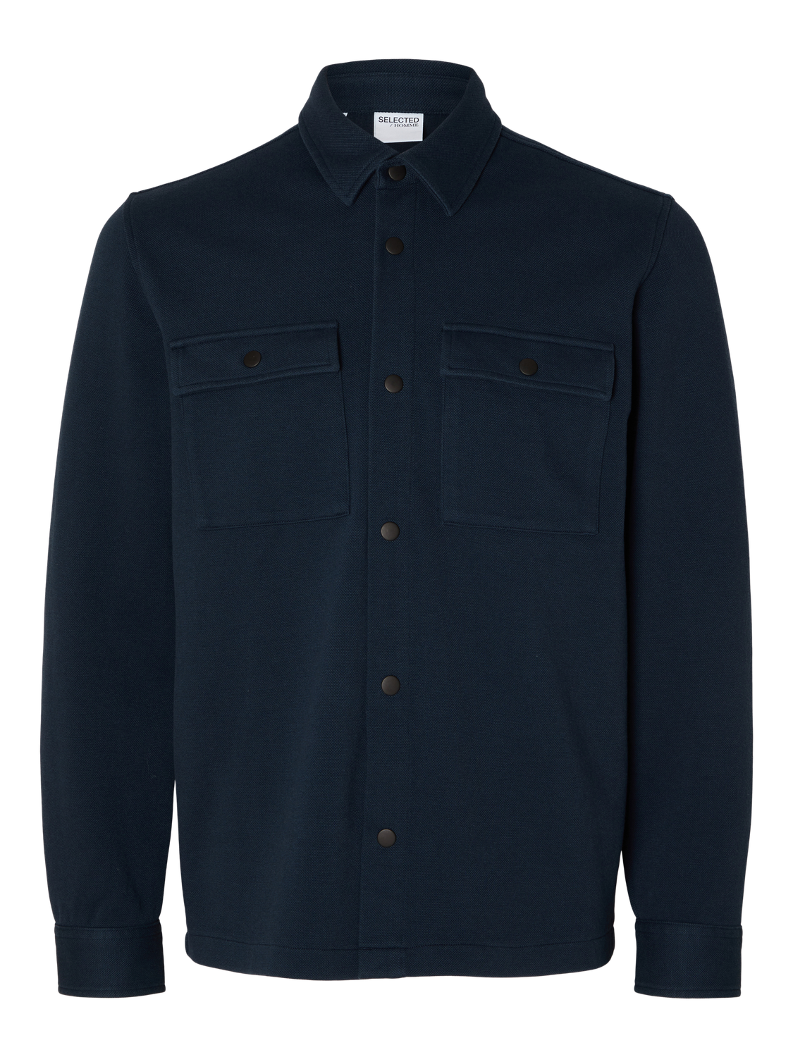 Classic Navy Blue Overshirt