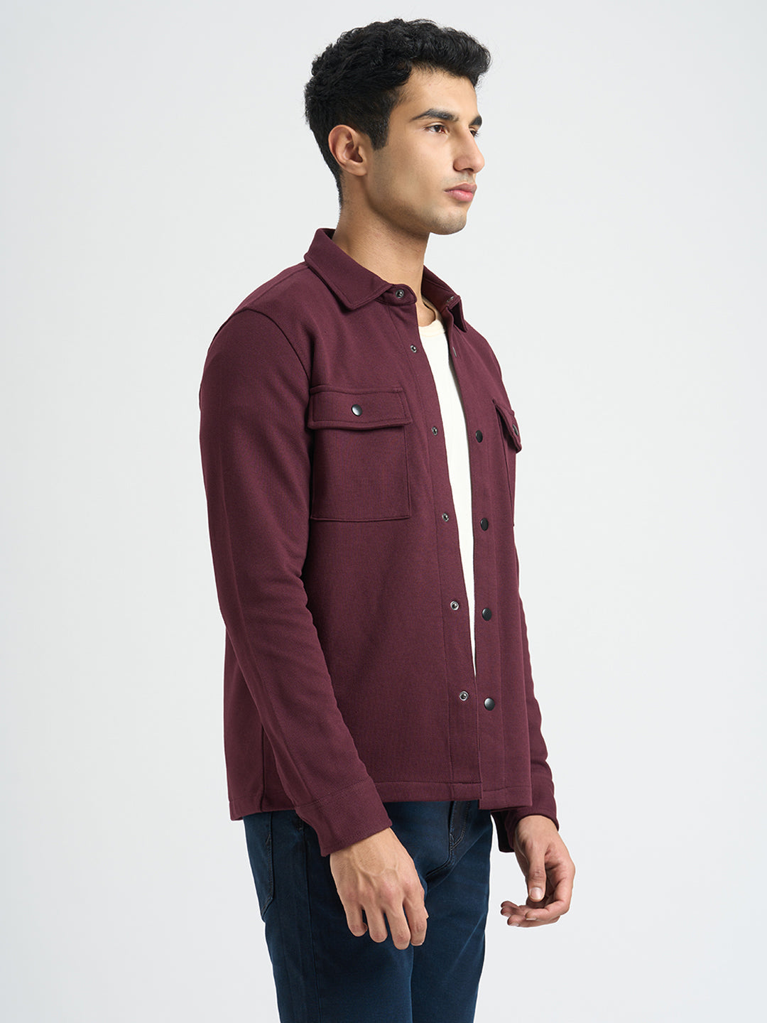 Classic Wine Overshirt