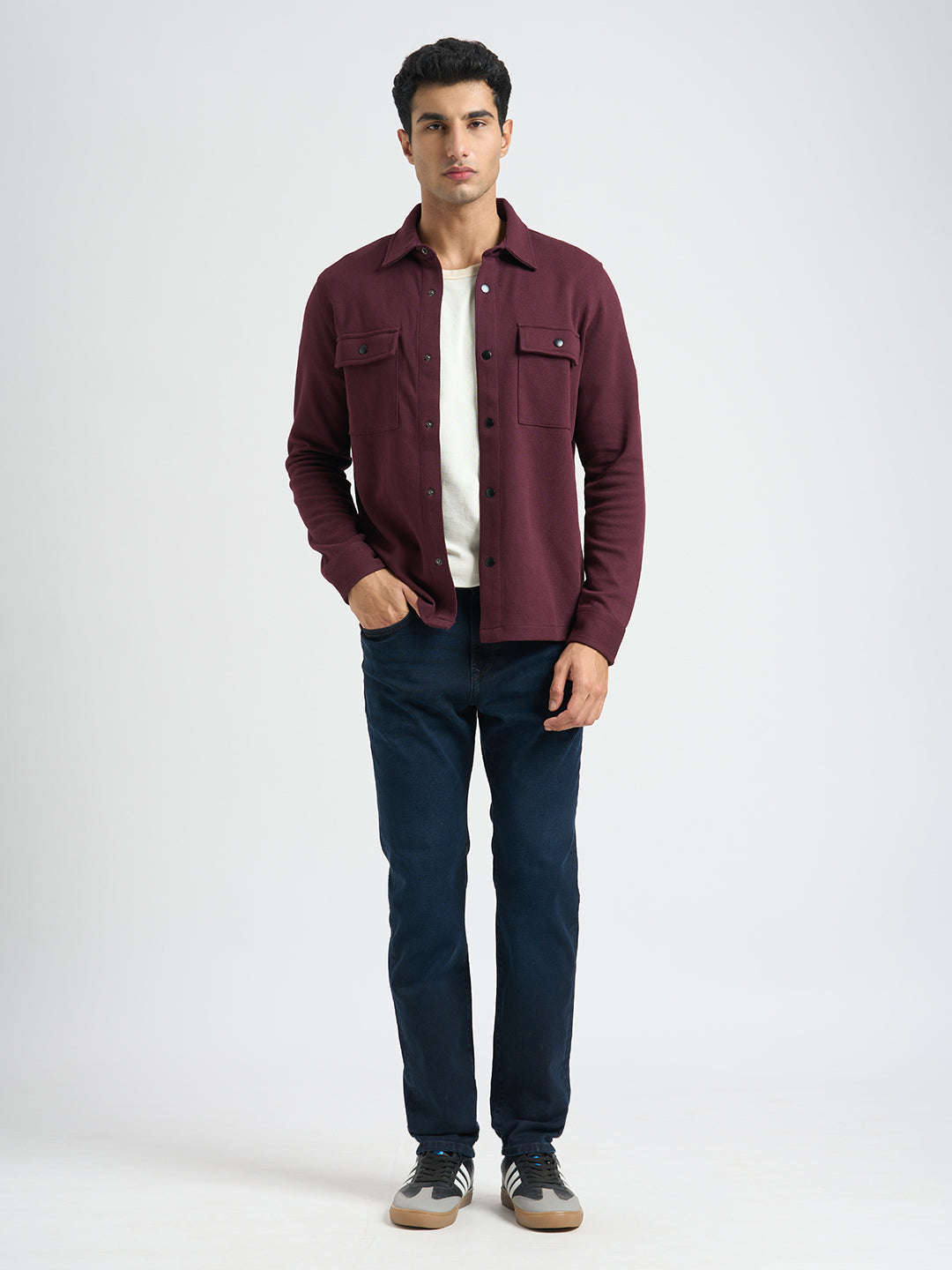 Classic Wine Overshirt