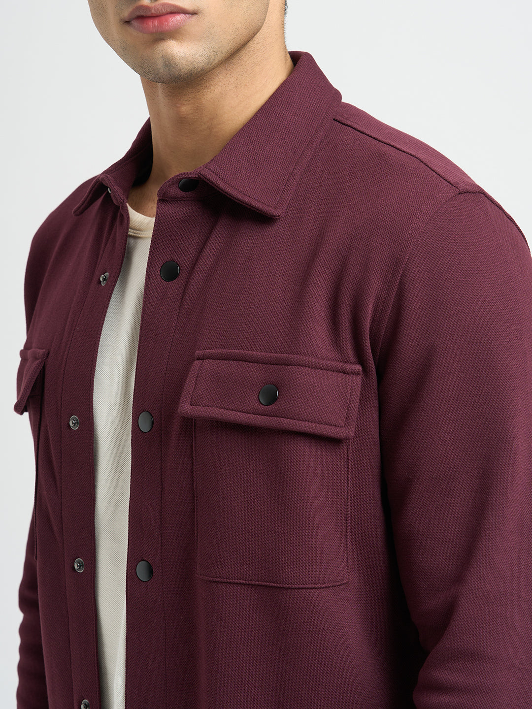 Classic Wine Overshirt
