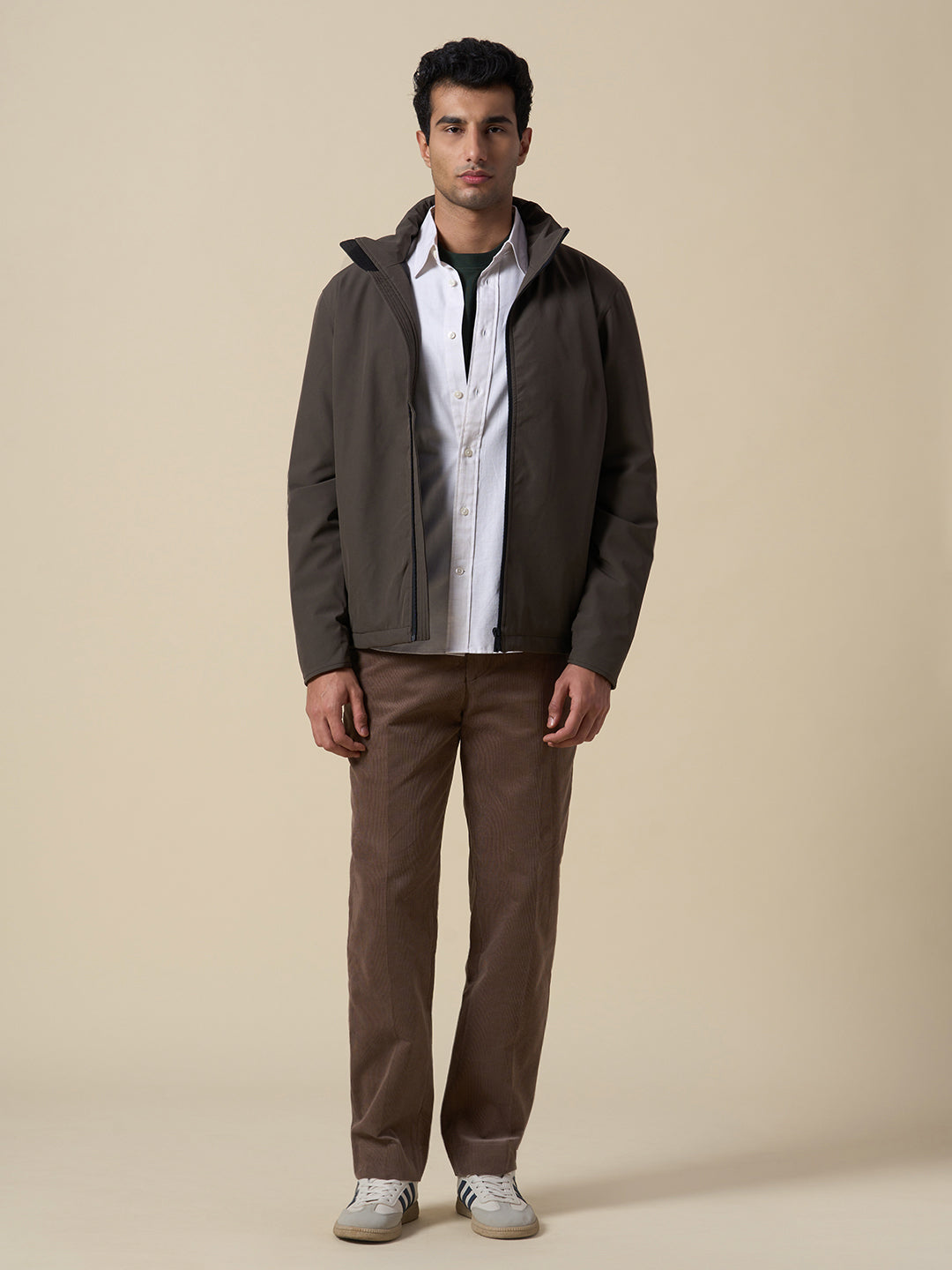 Full Sleeves Cotton Shirt - White