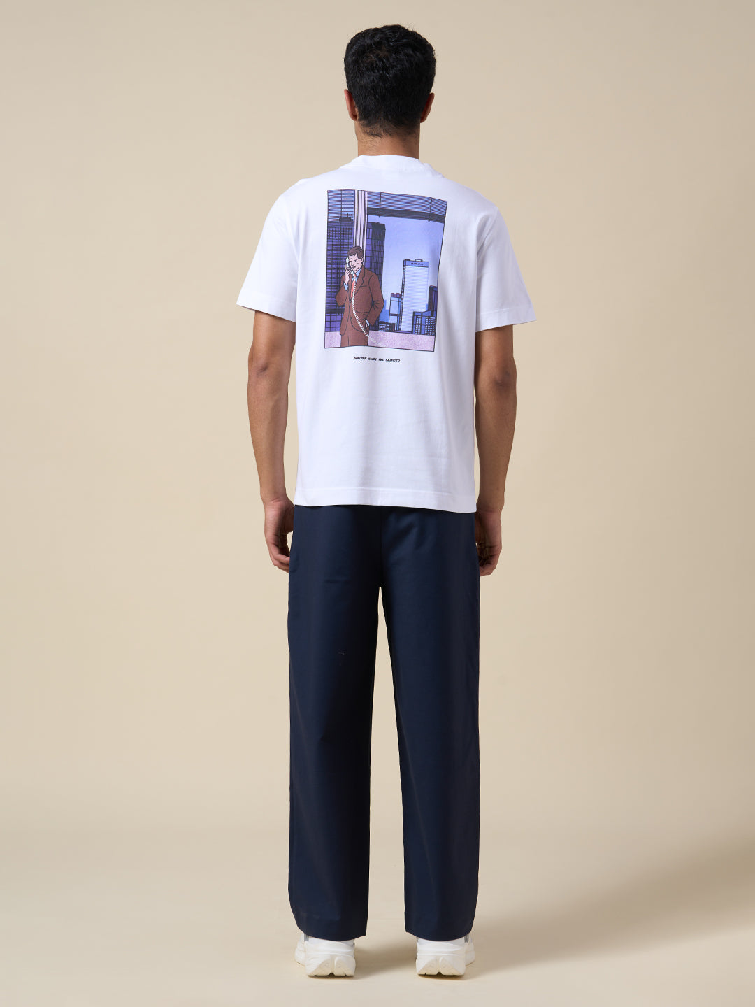 Chester Holme Printed T-shirt - White