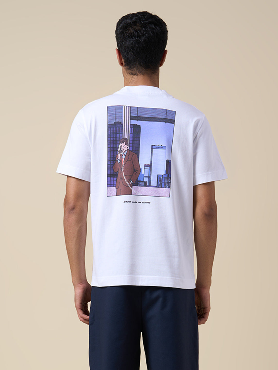 Chester Holme Printed T-shirt - White