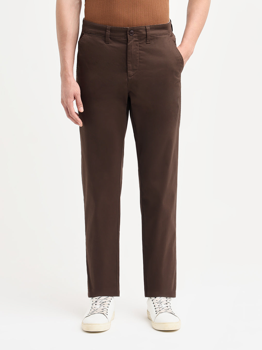 Dark Brown Chino Pants