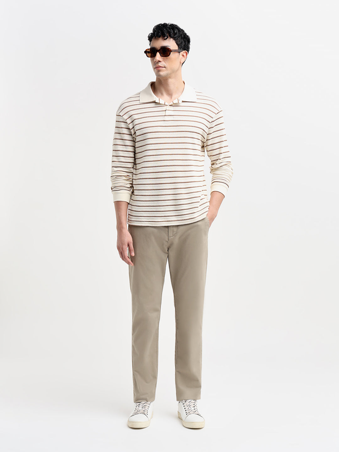 Beige Chino Pants