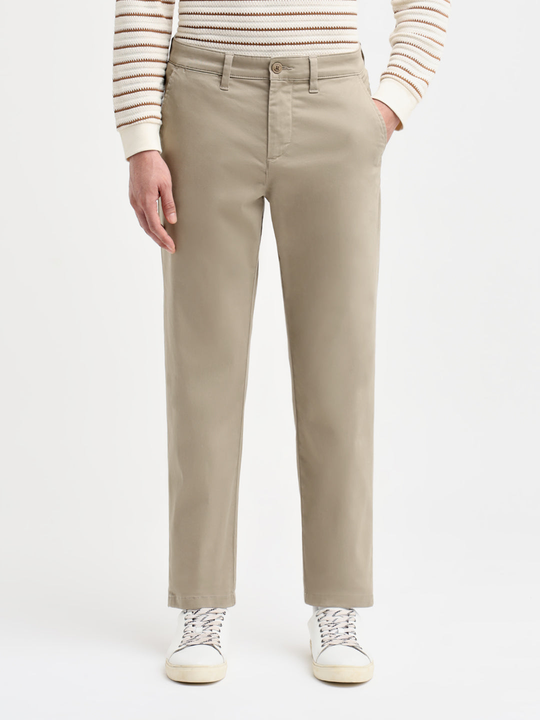 Beige Chino Pants