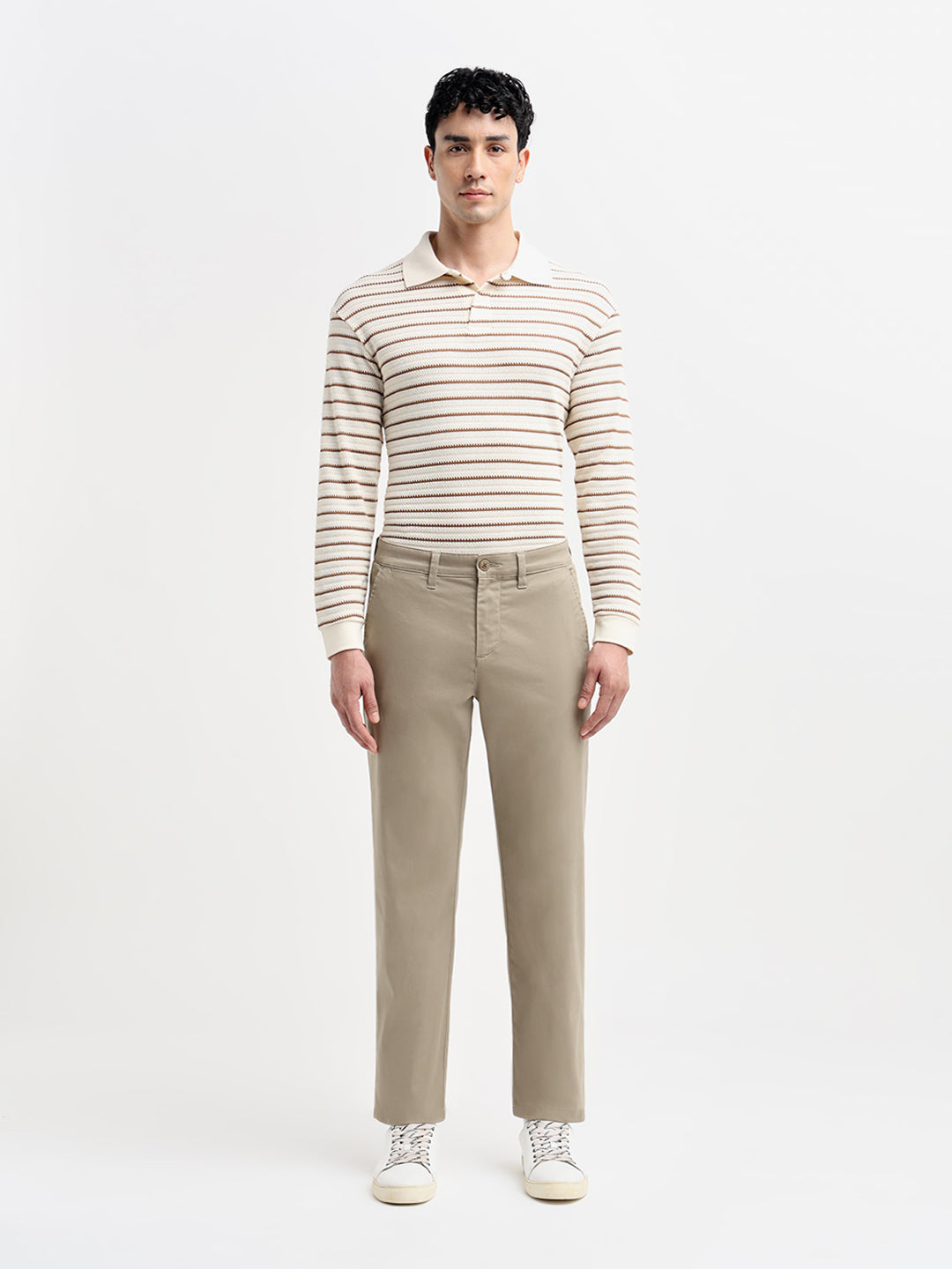 Beige Chino Pants