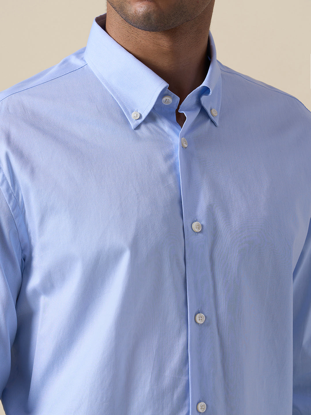 Button Down Oxford Shirt - Blue