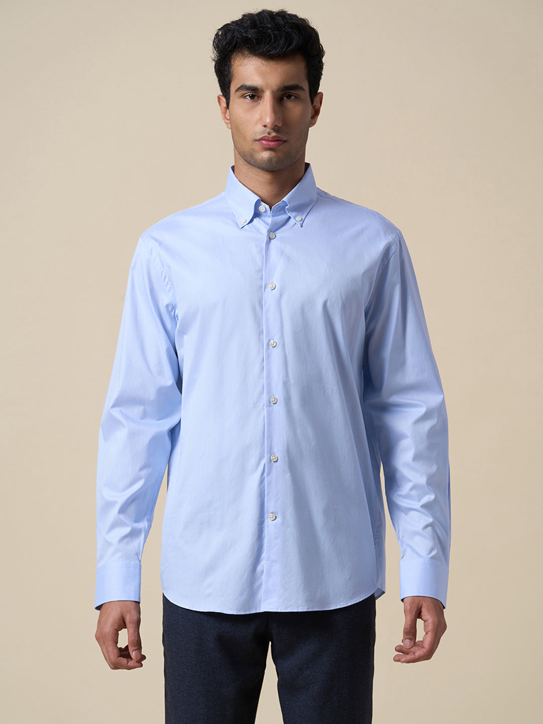 Button Down Oxford Shirt - Blue