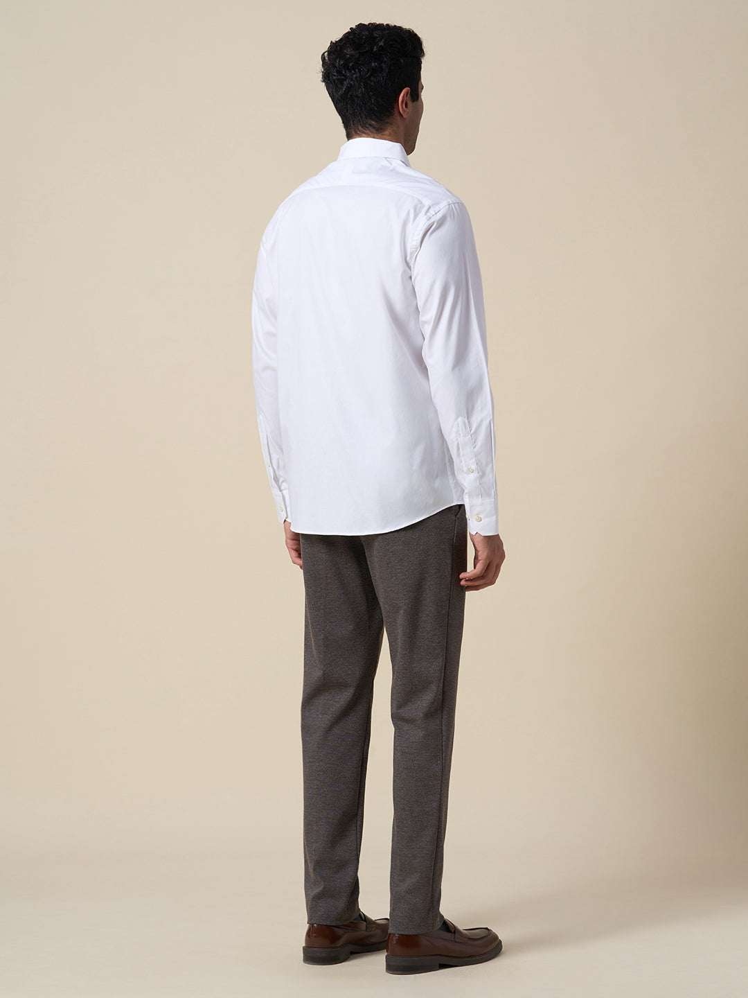 Button Down Oxford Shirt - White