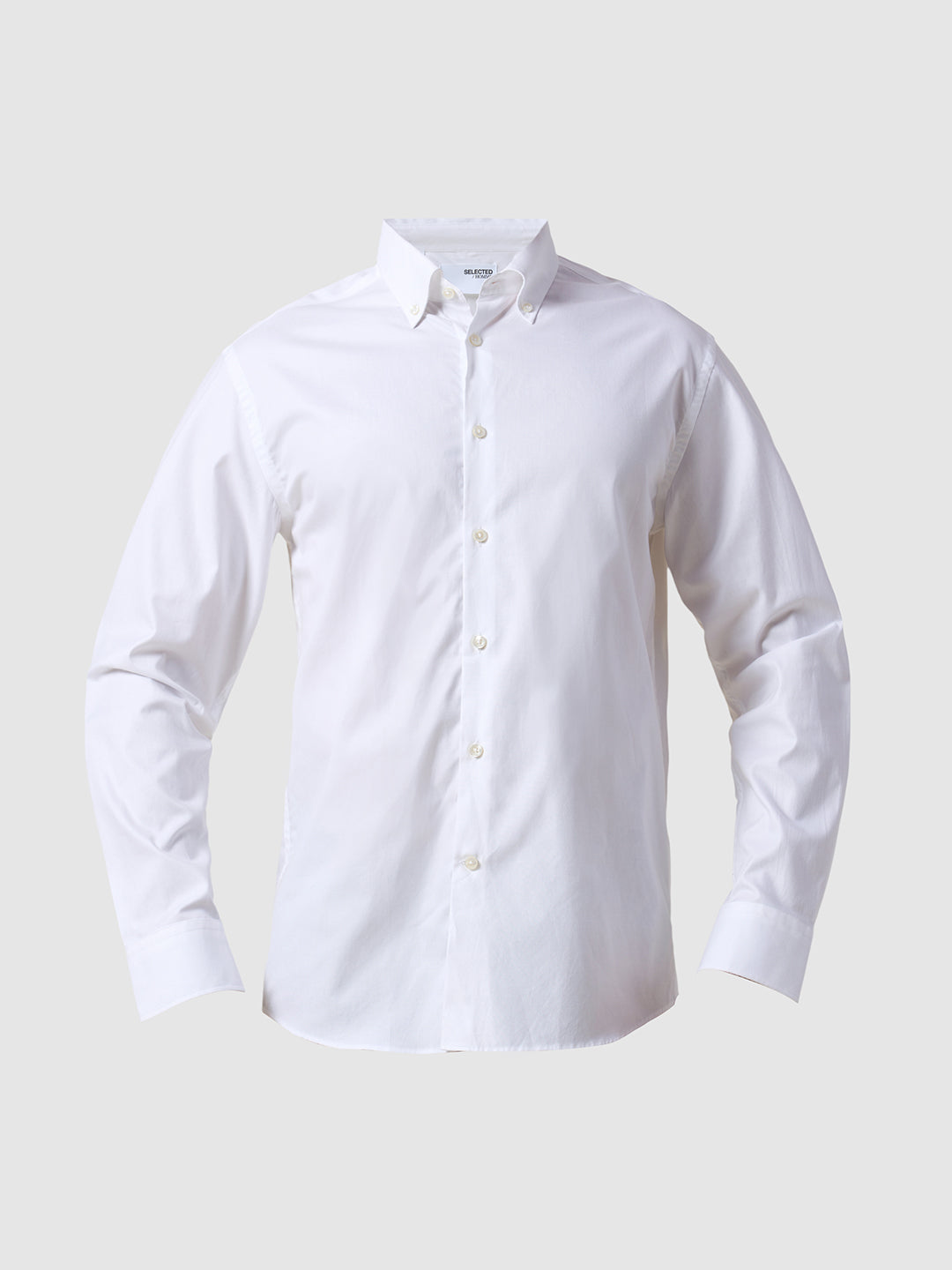 Button Down Oxford Shirt - White