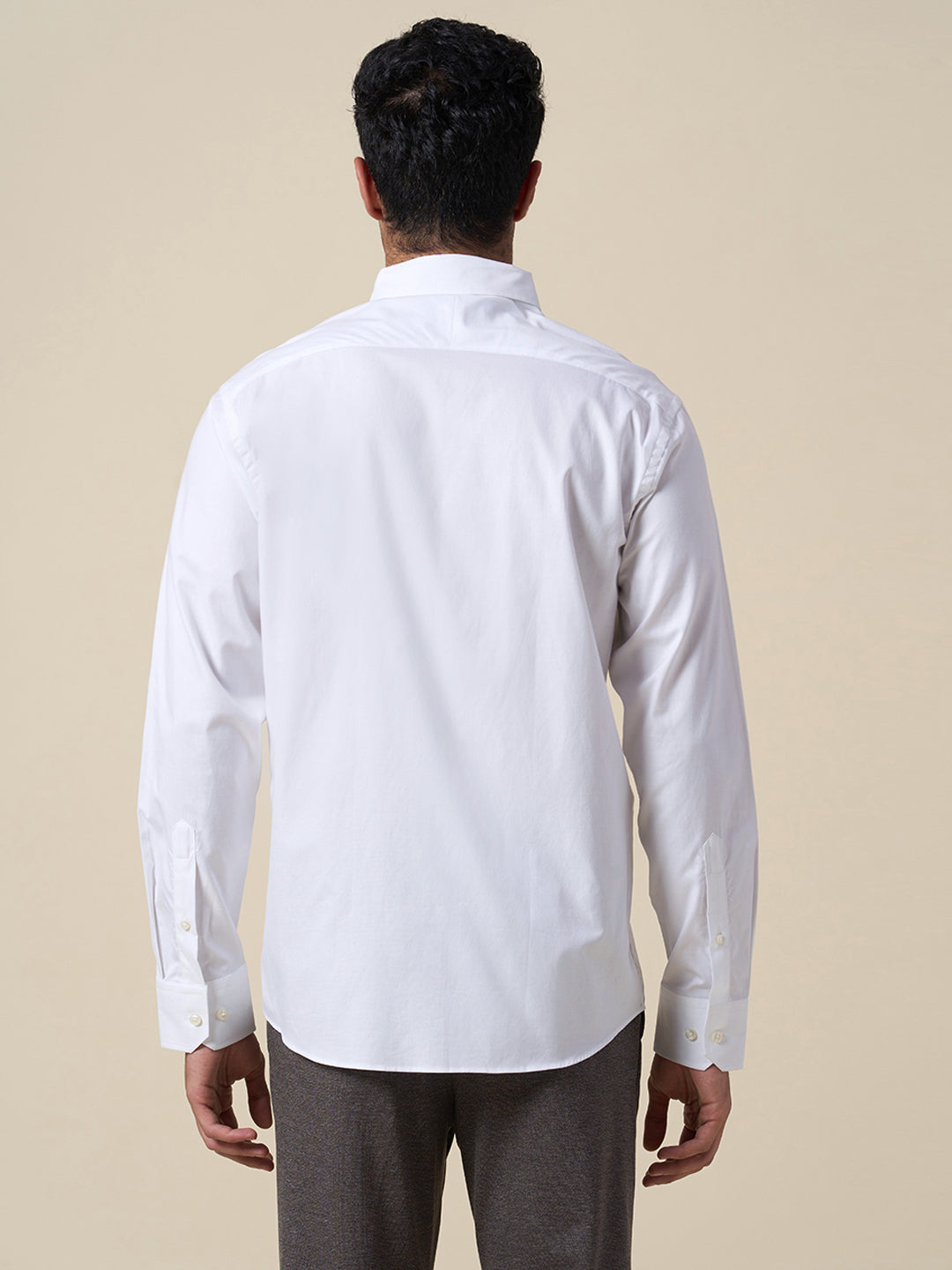 Button Down Oxford Shirt - White