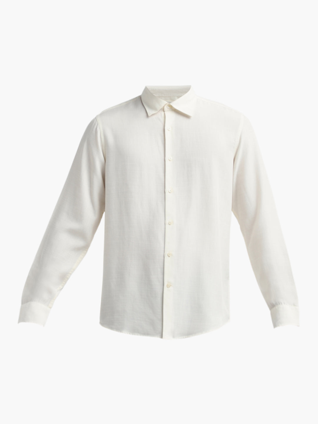 Charlie Tencel Slub Shirt - Off-White