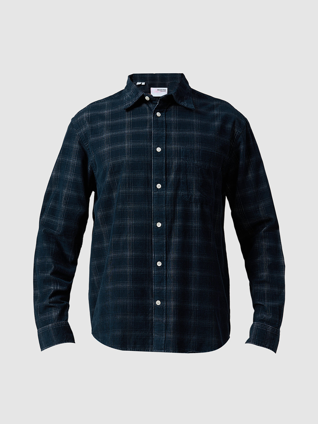 Organic Cotton Corduroy Check Shirt