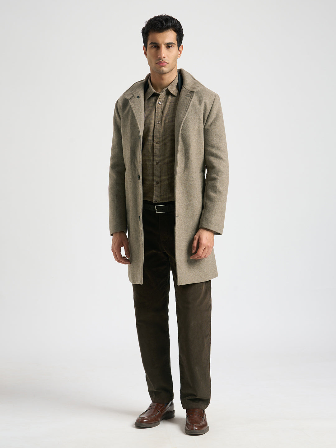 Organic Cotton Brushed Check Shirt