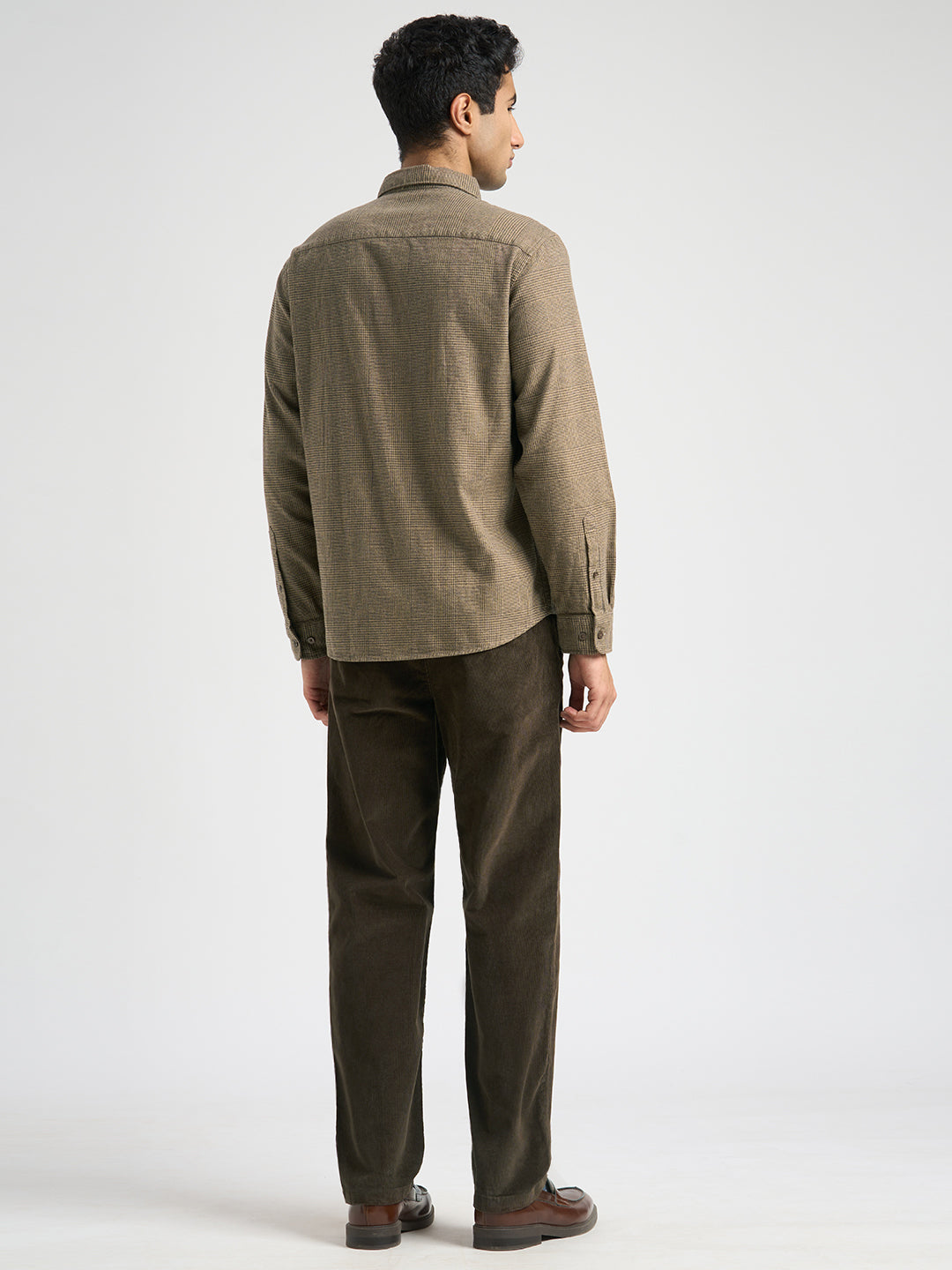 Organic Cotton Brushed Check Shirt