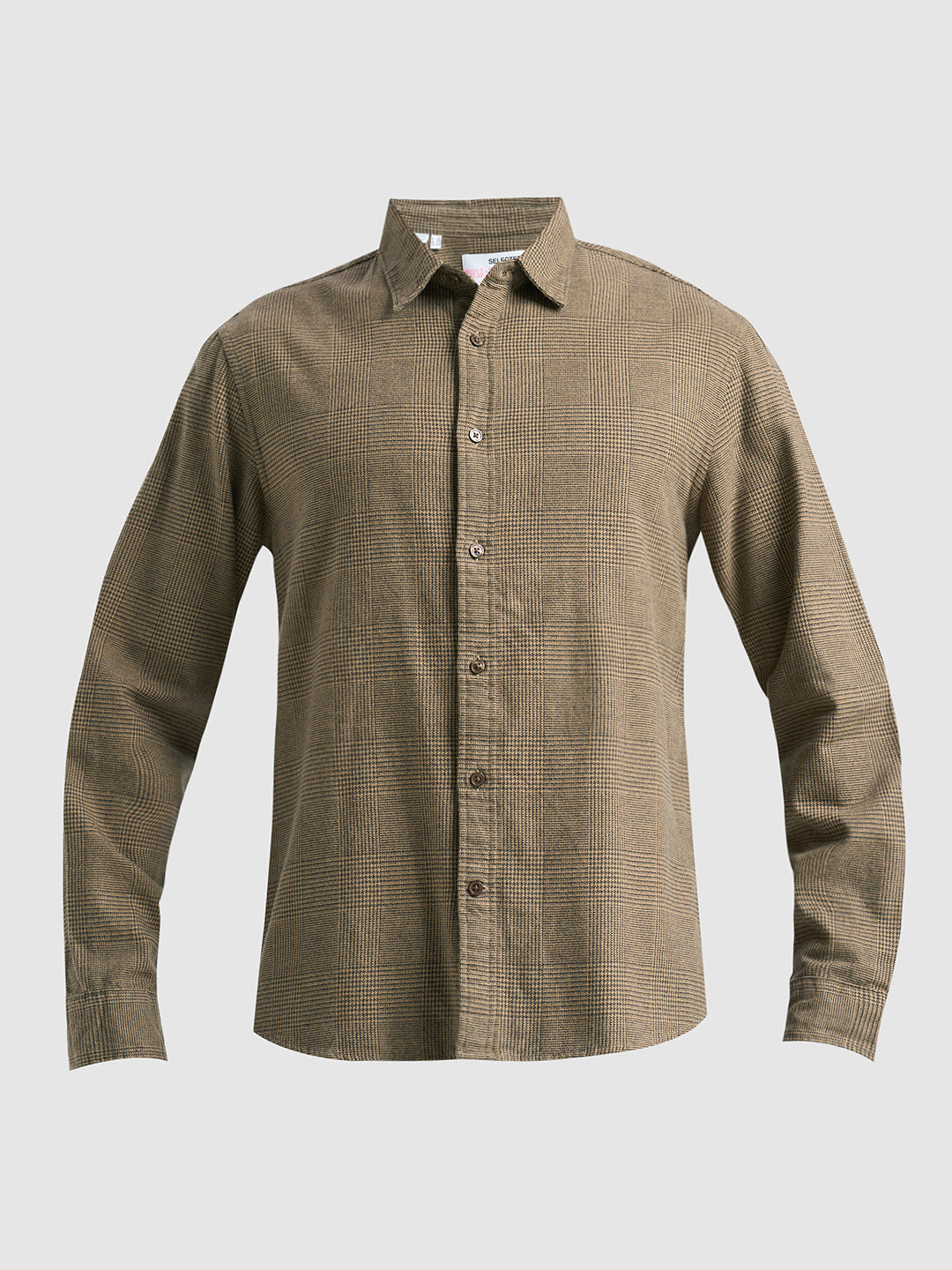 Organic Cotton Brushed Check Shirt