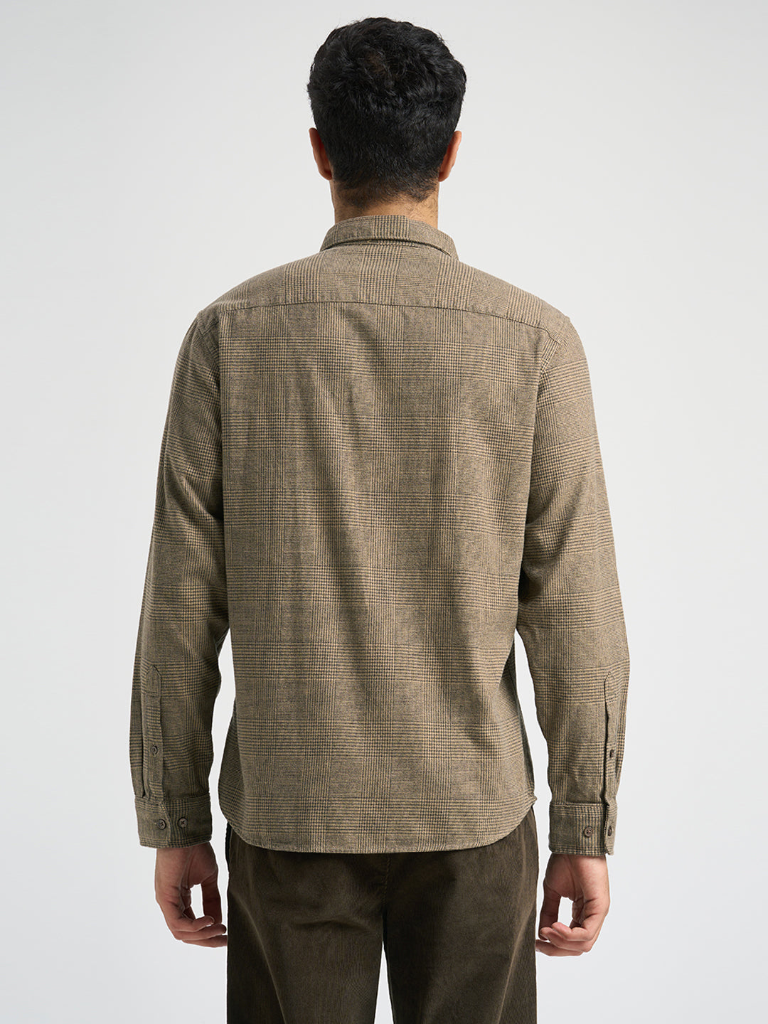 Organic Cotton Brushed Check Shirt