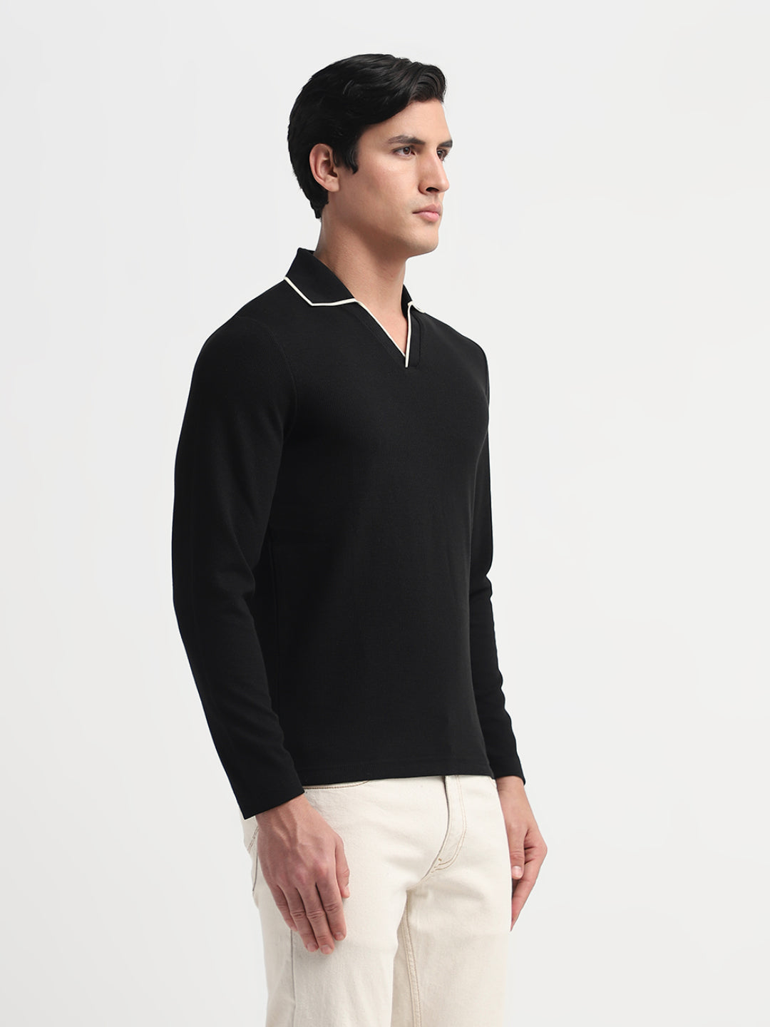 Adley Waffle Slim Fit Polo