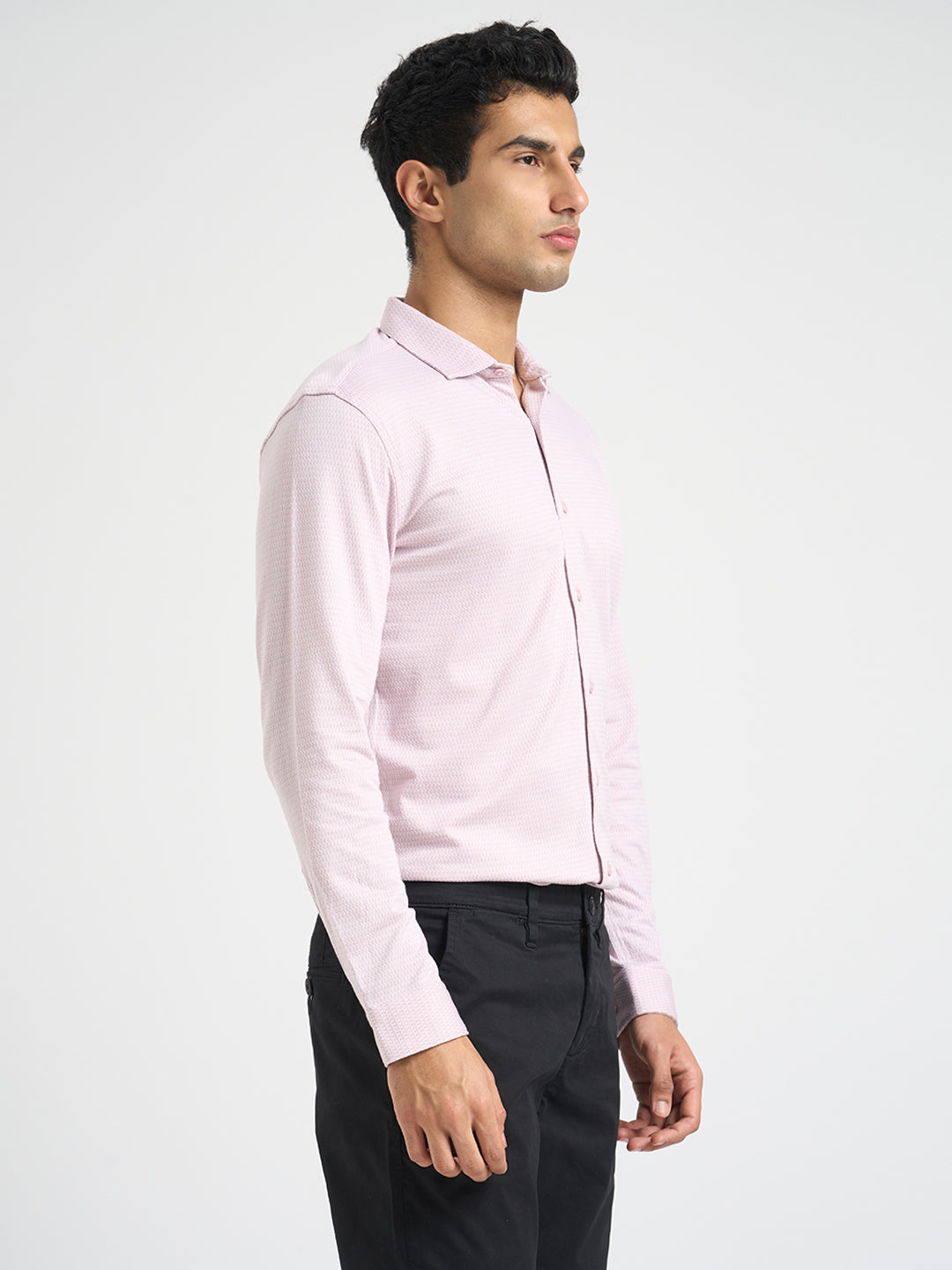 Cotton Dobby Knit Shirt