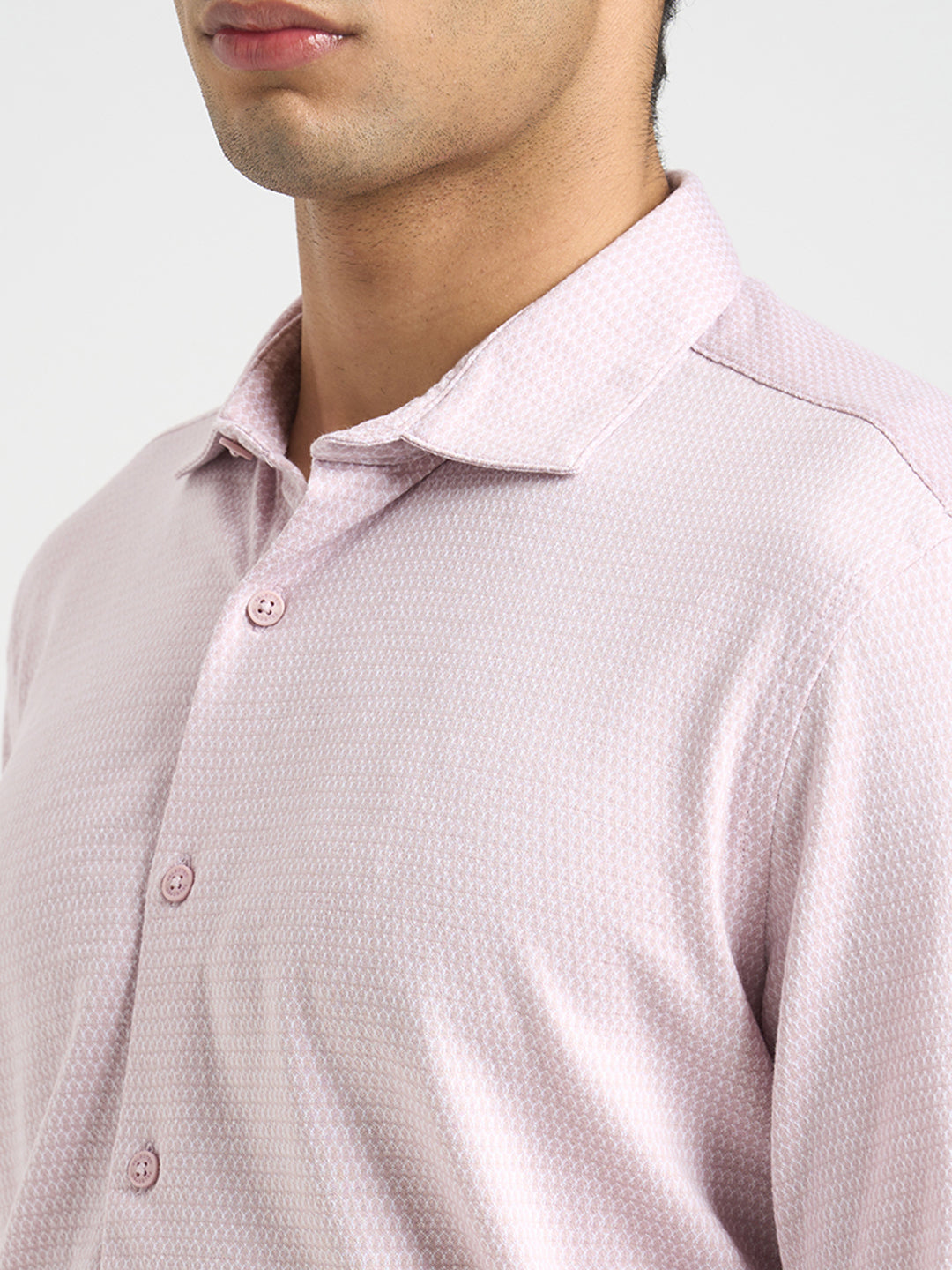 Cotton Dobby Knit Shirt