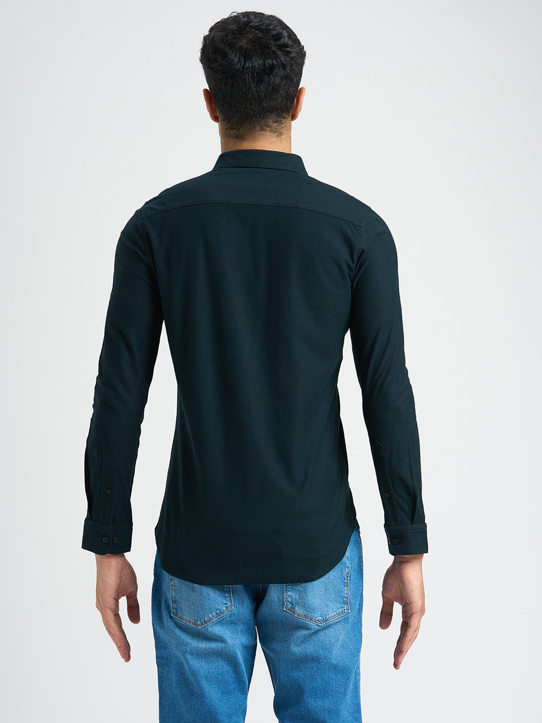 Knitted Full Sleeves Shirt