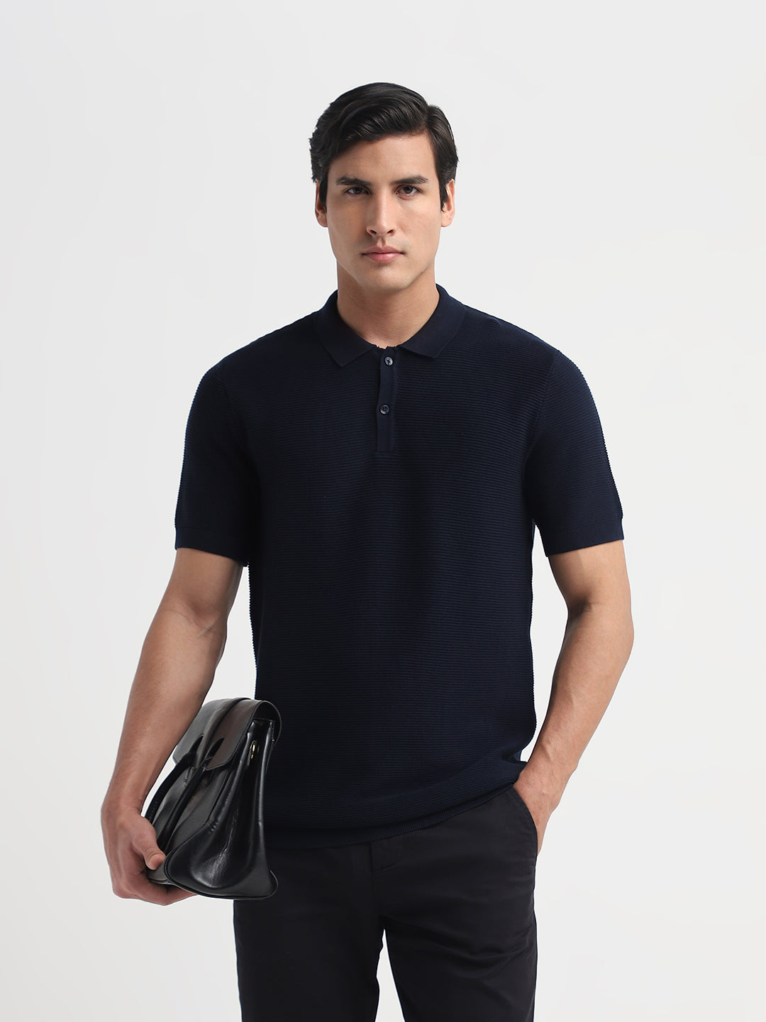 Alex Cotton Knitted Polo