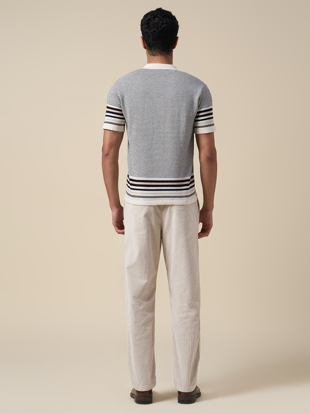 Cotton Knitted Polo Shirt