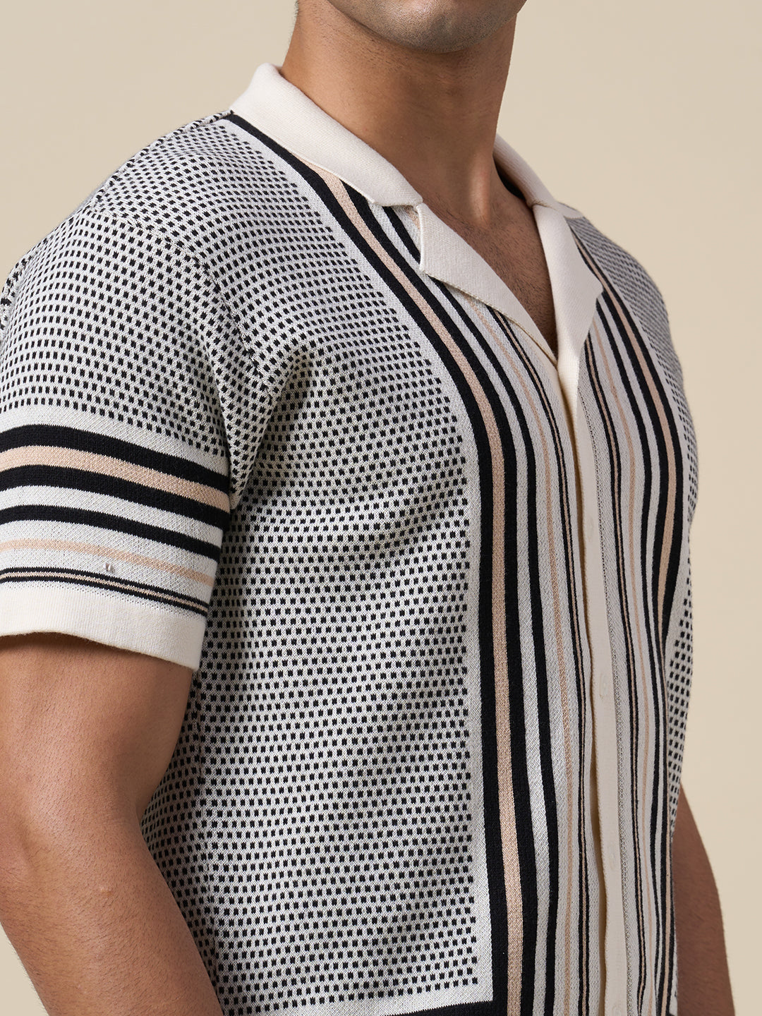 Cotton Knitted Polo Shirt