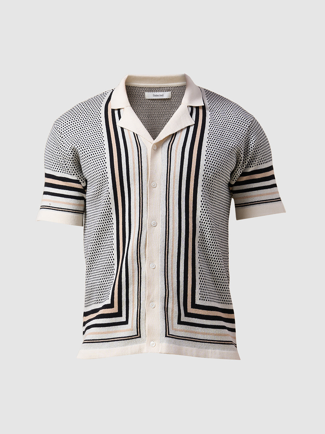 Cotton Knitted Polo Shirt