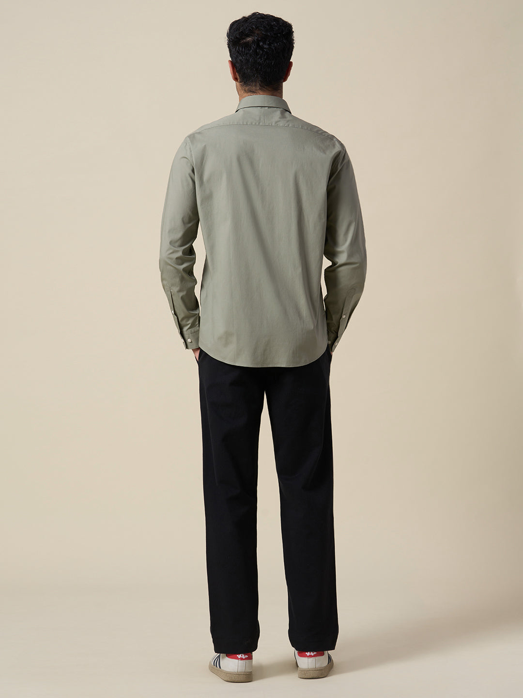 Cotton Regular Fit Shirt - Green