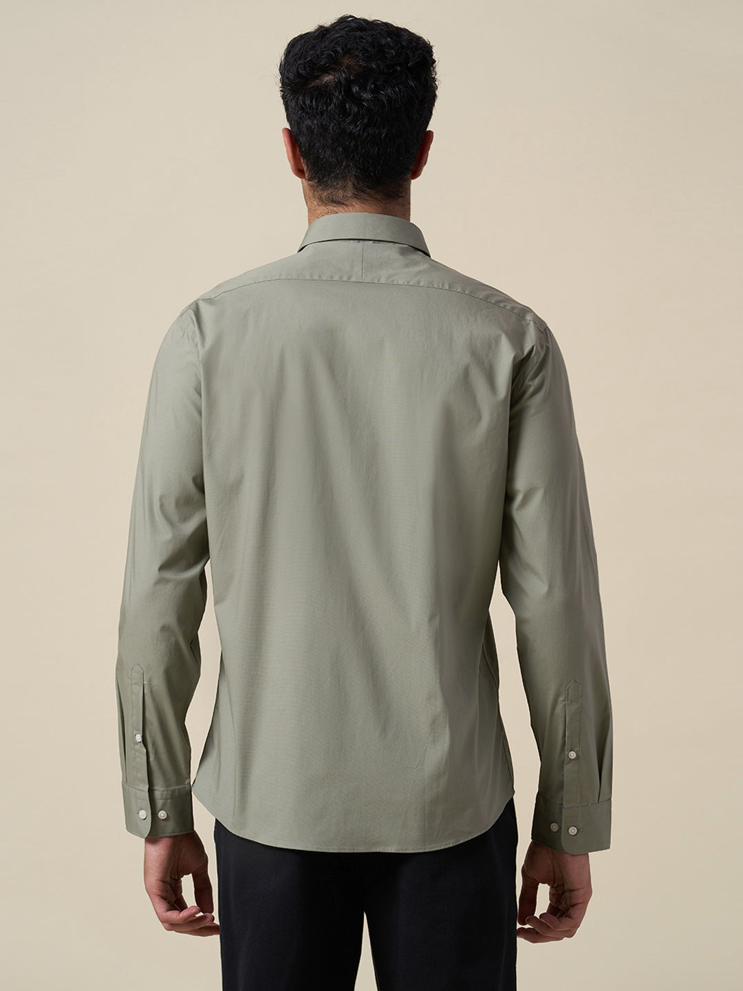 Cotton Regular Fit Shirt - Green