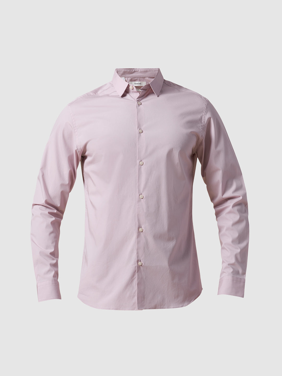 Cotton Slim Fit Shirt - Purple