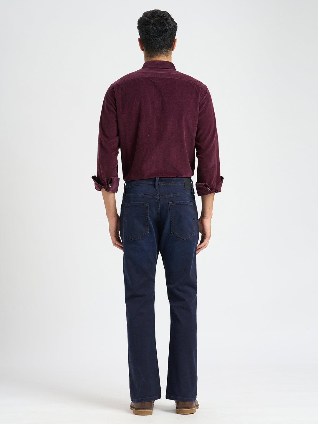 Dark Blue Bootcut Jeans