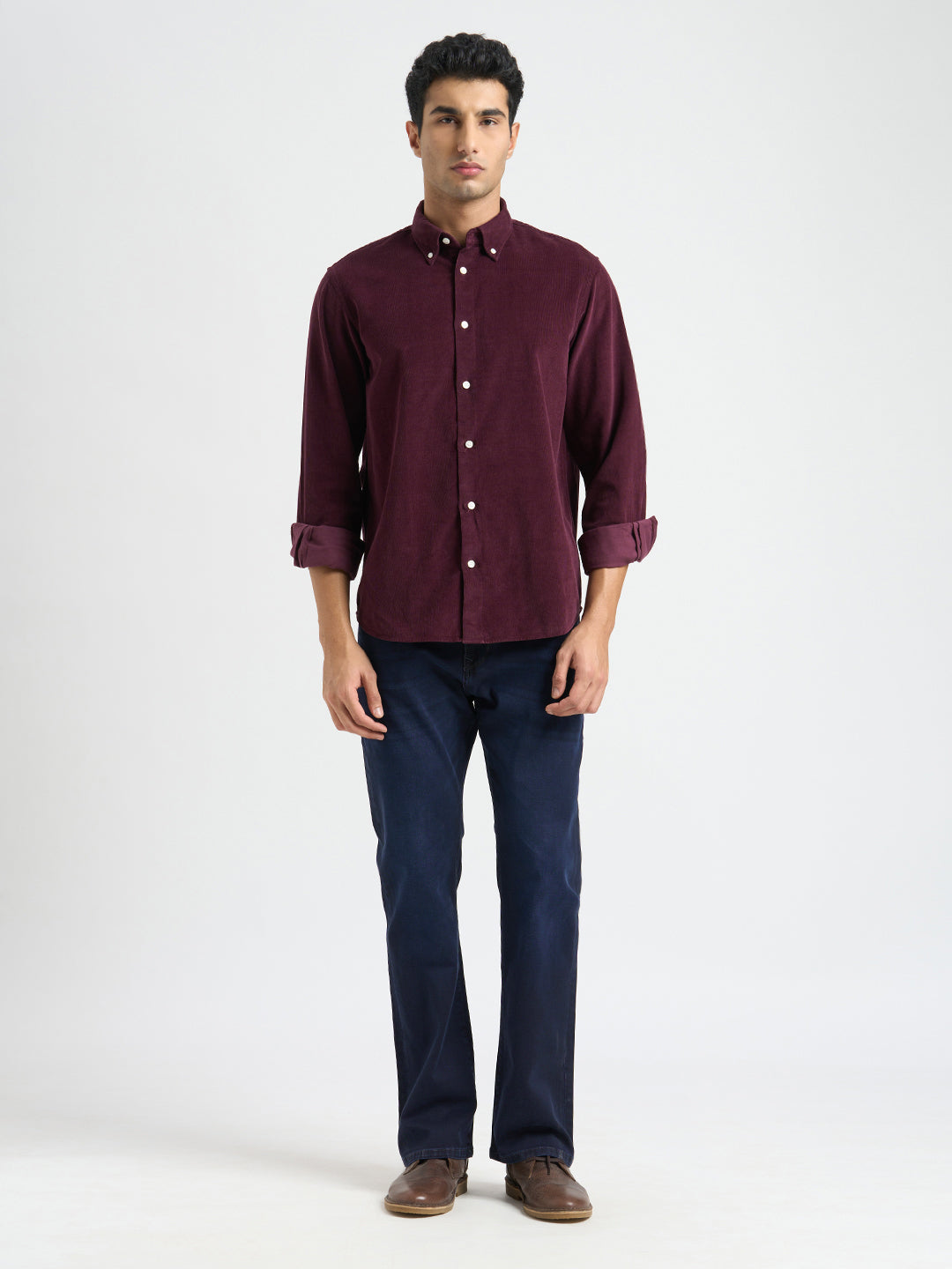 Dark Blue Bootcut Jeans