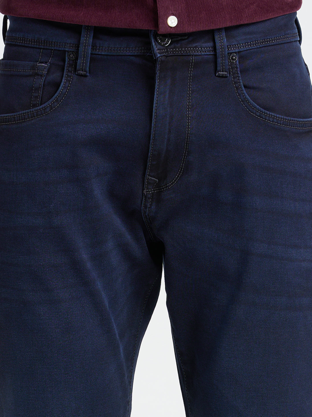 Dark Blue Bootcut Jeans