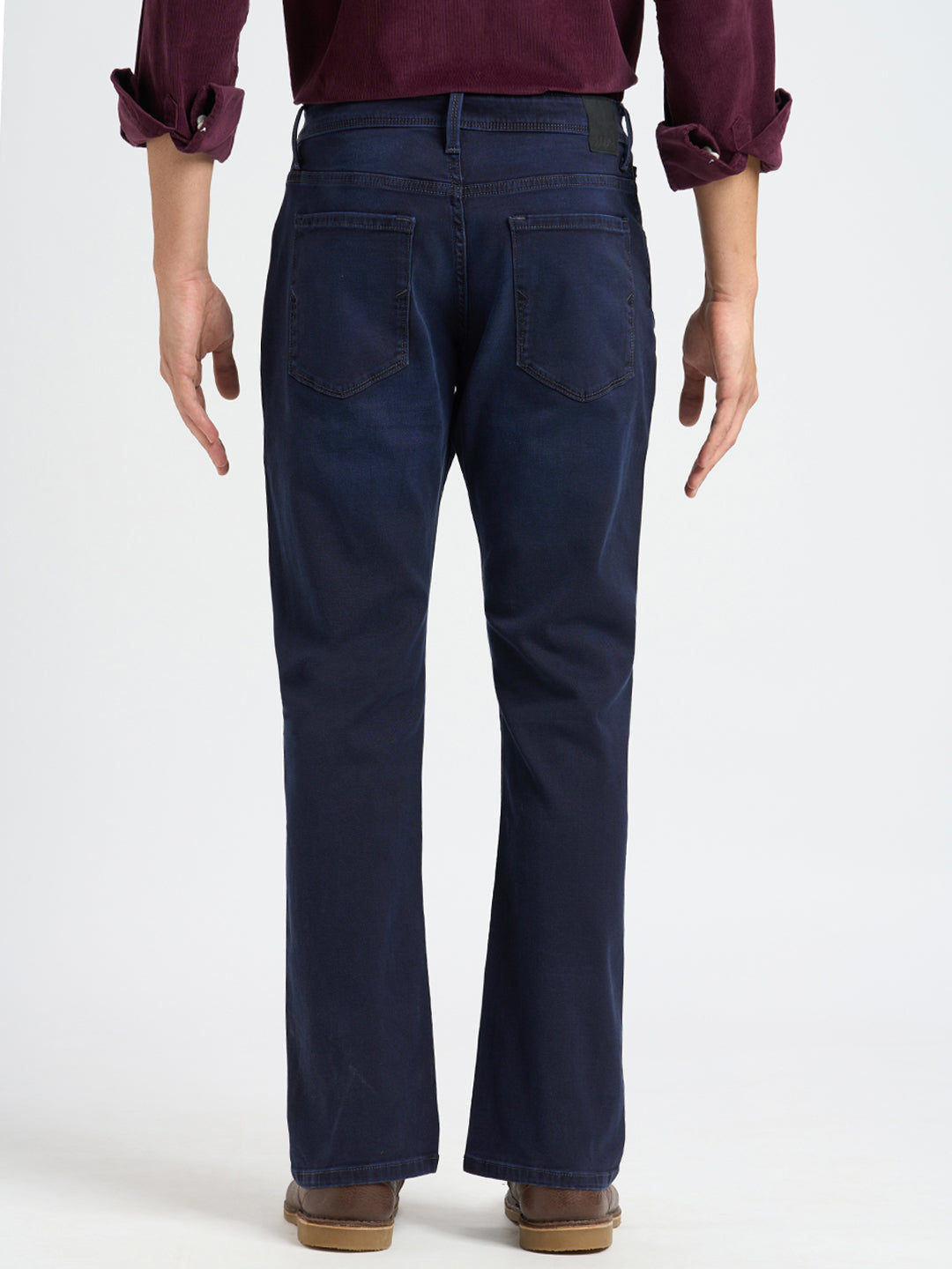 Dark Blue Bootcut Jeans