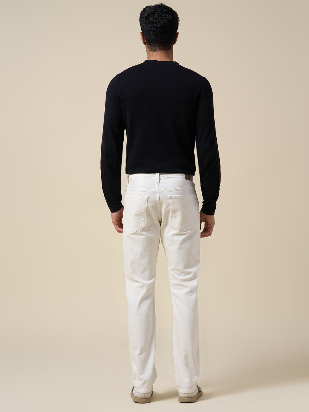 Ecru Scott Straight Fit Jeans