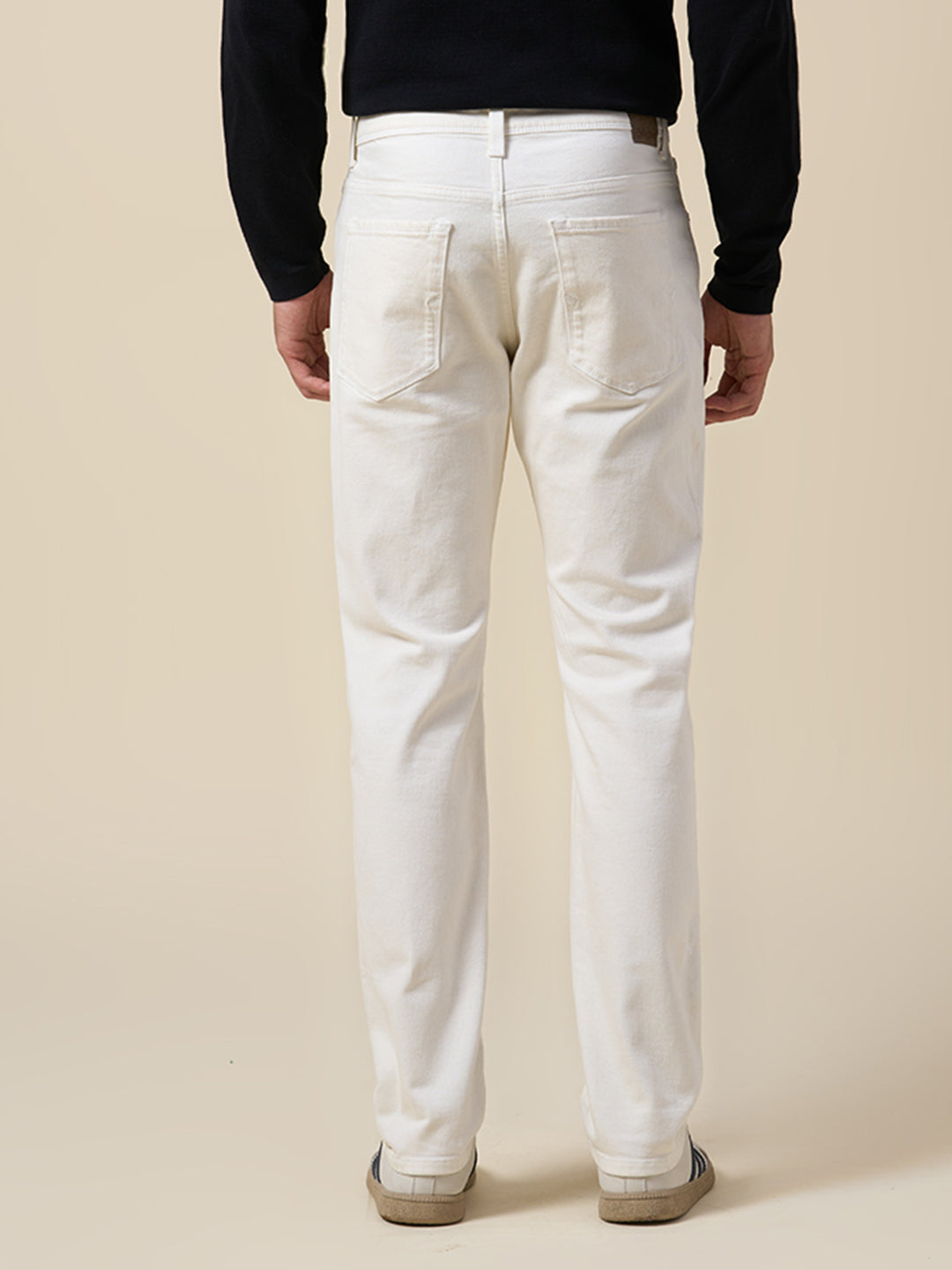 Ecru Scott Straight Fit Jeans