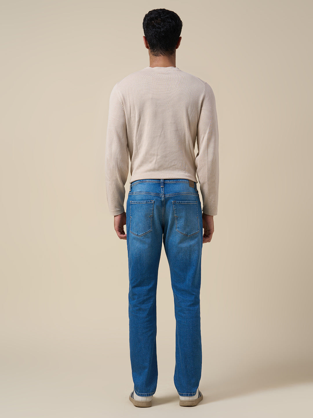 Blue Scott Straight Fit Jeans