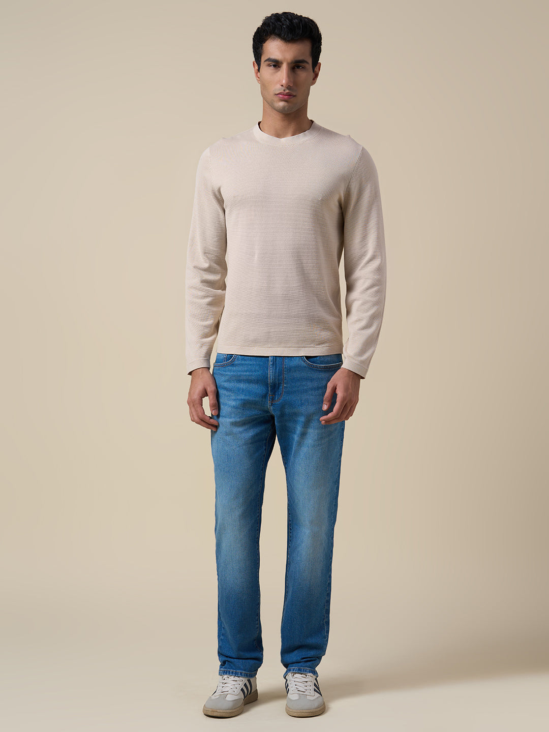 Blue Scott Straight Fit Jeans