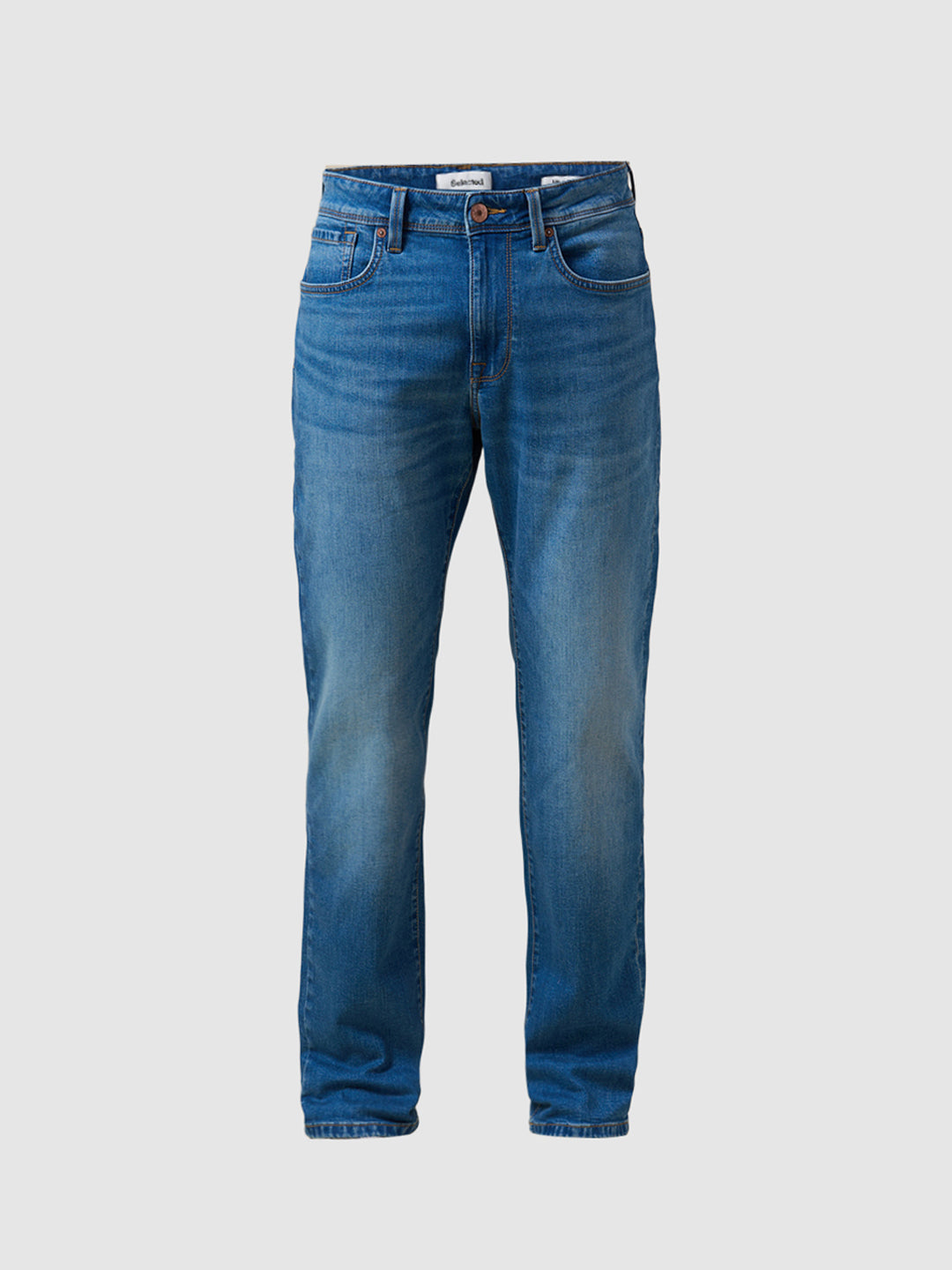 Blue Scott Straight Fit Jeans